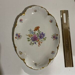 Warwick Bouquet Dresden Porcelain Plate